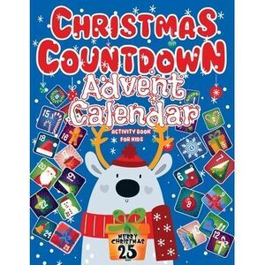 Advent Calendar 2025: Christmas Countdown, Activity Book For Kids Featuring Sudo
